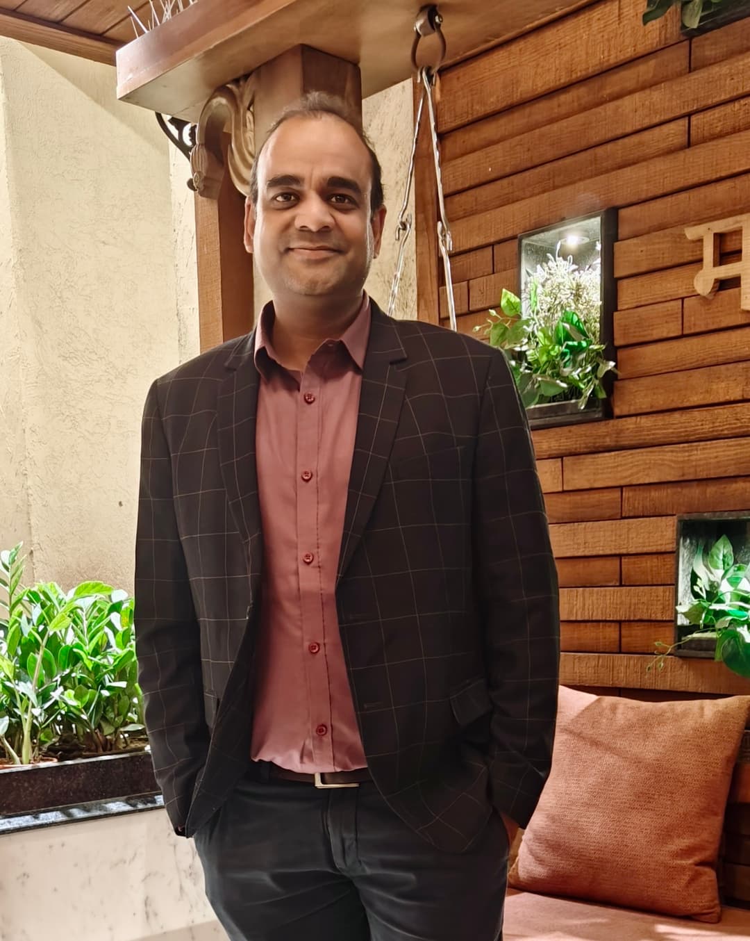 Chetan, founder of Aroma