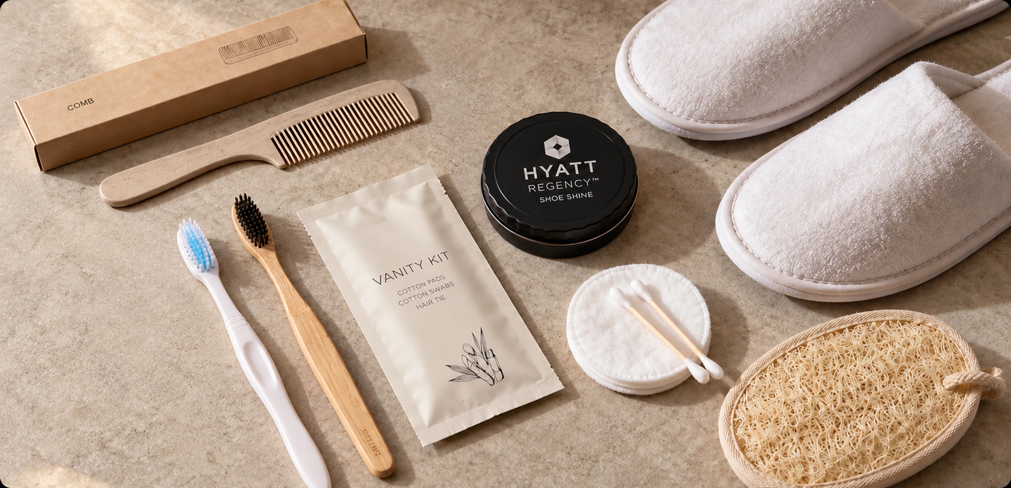 Aroma hospitality amenities