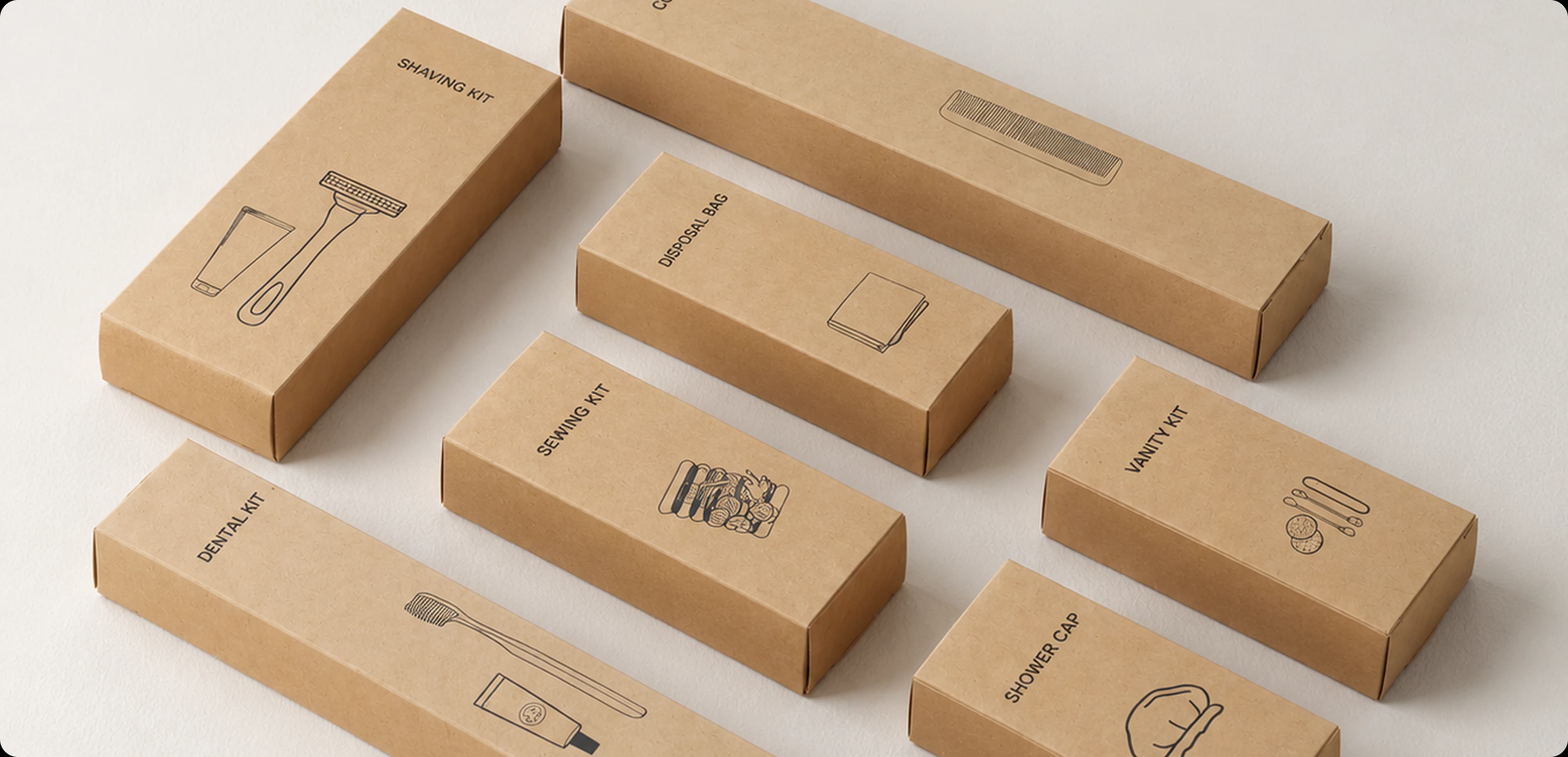 Aroma hospitality amenities