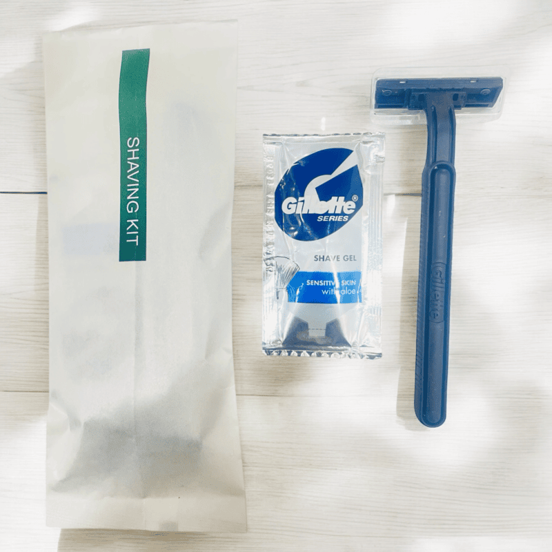 Standard Shaving Kit in Paper Pouch