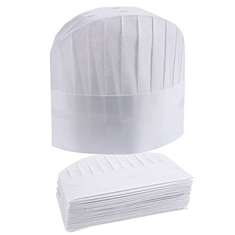 CHEF CAP NONWOVEN